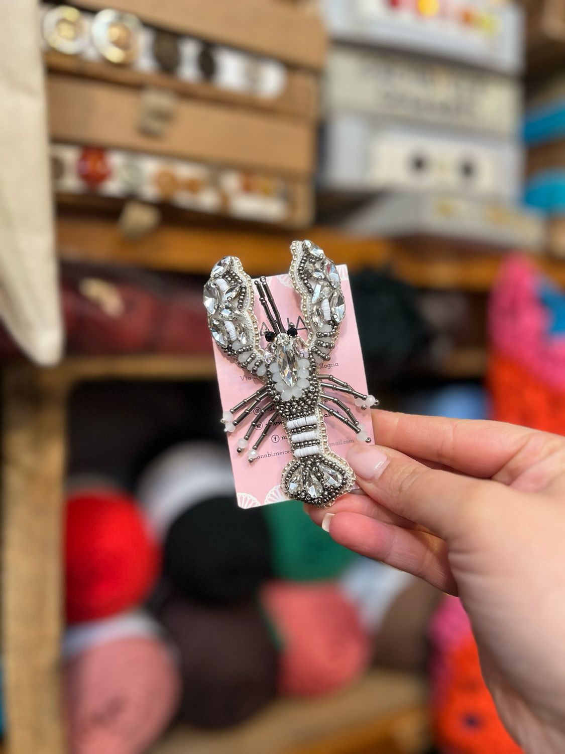 Spilla Manabì Aragosta