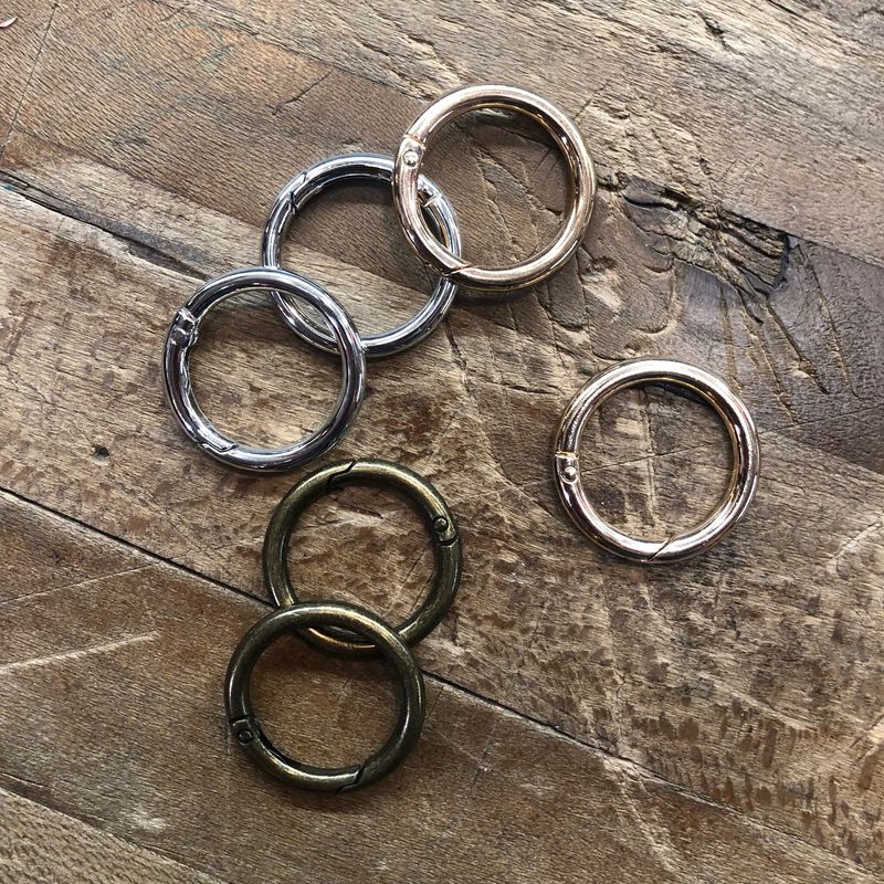 Moschettoni Anella 2,6cm Moschettoni Anella 2,6cm