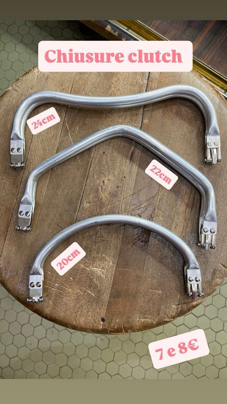 Chiusura Borsa a Molla Ondulata 24cm