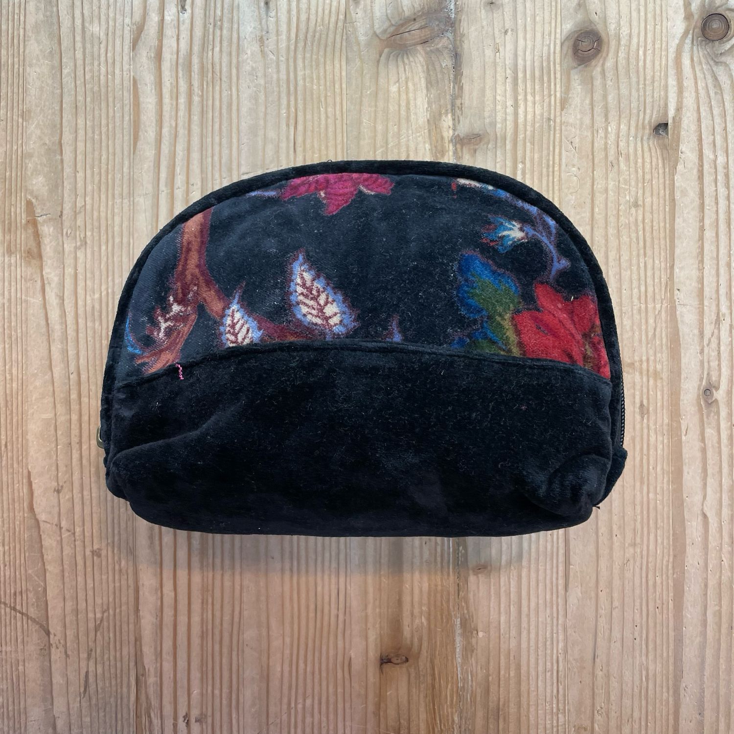 Pochette in Velluto Indiana Nera Pochette in Velluto Indiana Nera