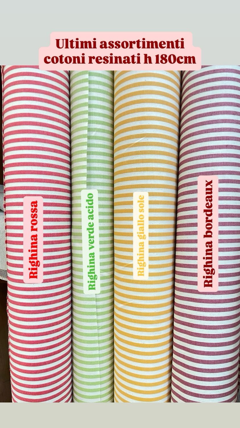 Cotone Resinato Righine h180