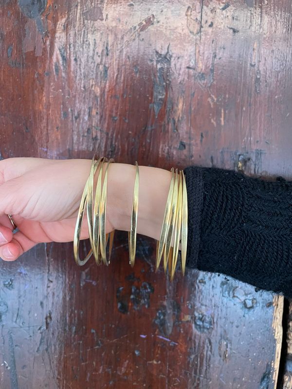 Braccialetti in Ottone Rigidi