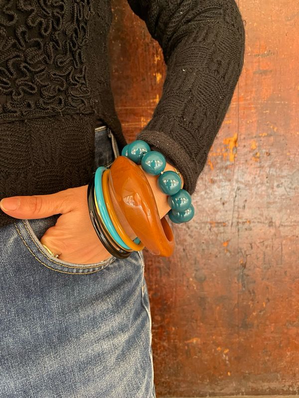 Braccialetti con Perlone Resina