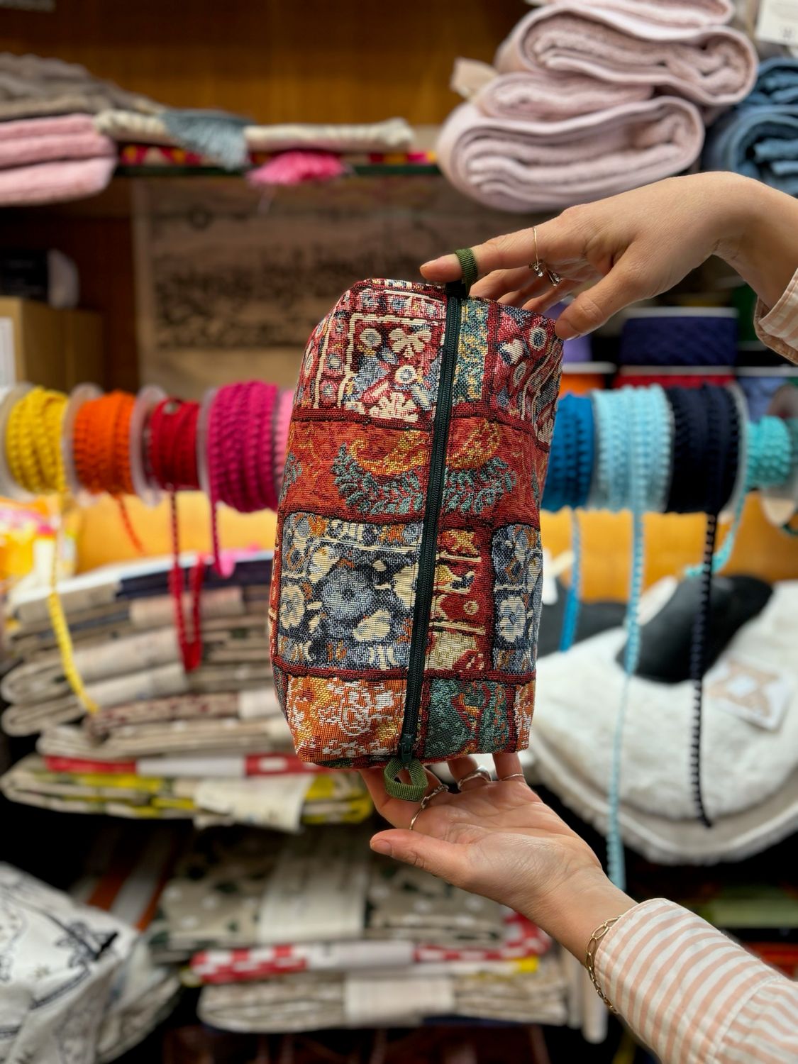 Beauty Nina  Patchwork Rosso