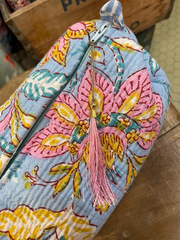 Beauty Indiani Fiori Base Celeste