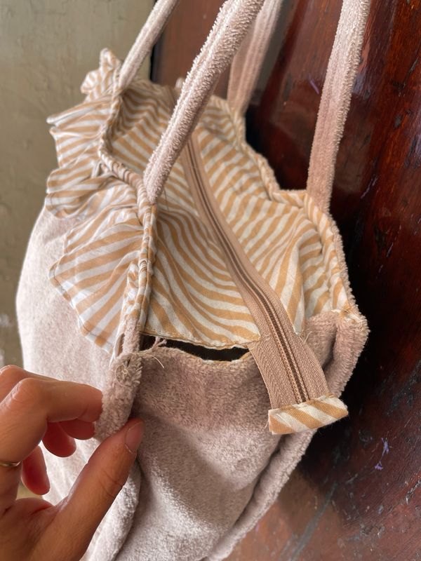 Shopper Spugna e balza Cotone