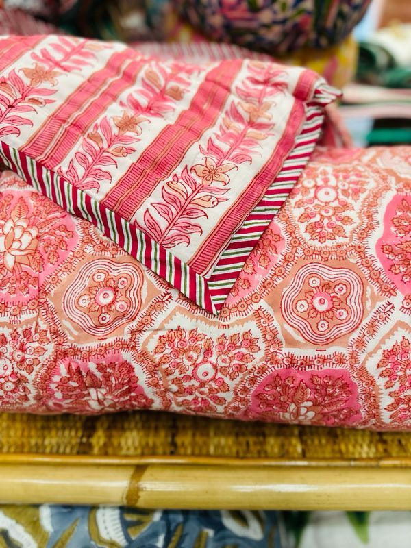 Trapunta Morbida 150x225 LETTO SINGOLO cachemere ROSA