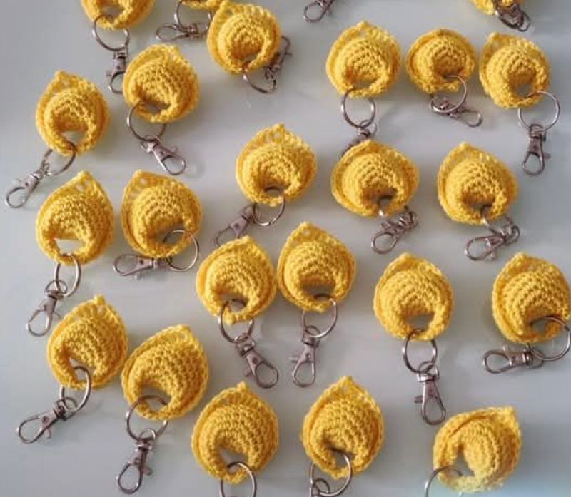 Uncinetto Principianti: Tortellino portachiavi