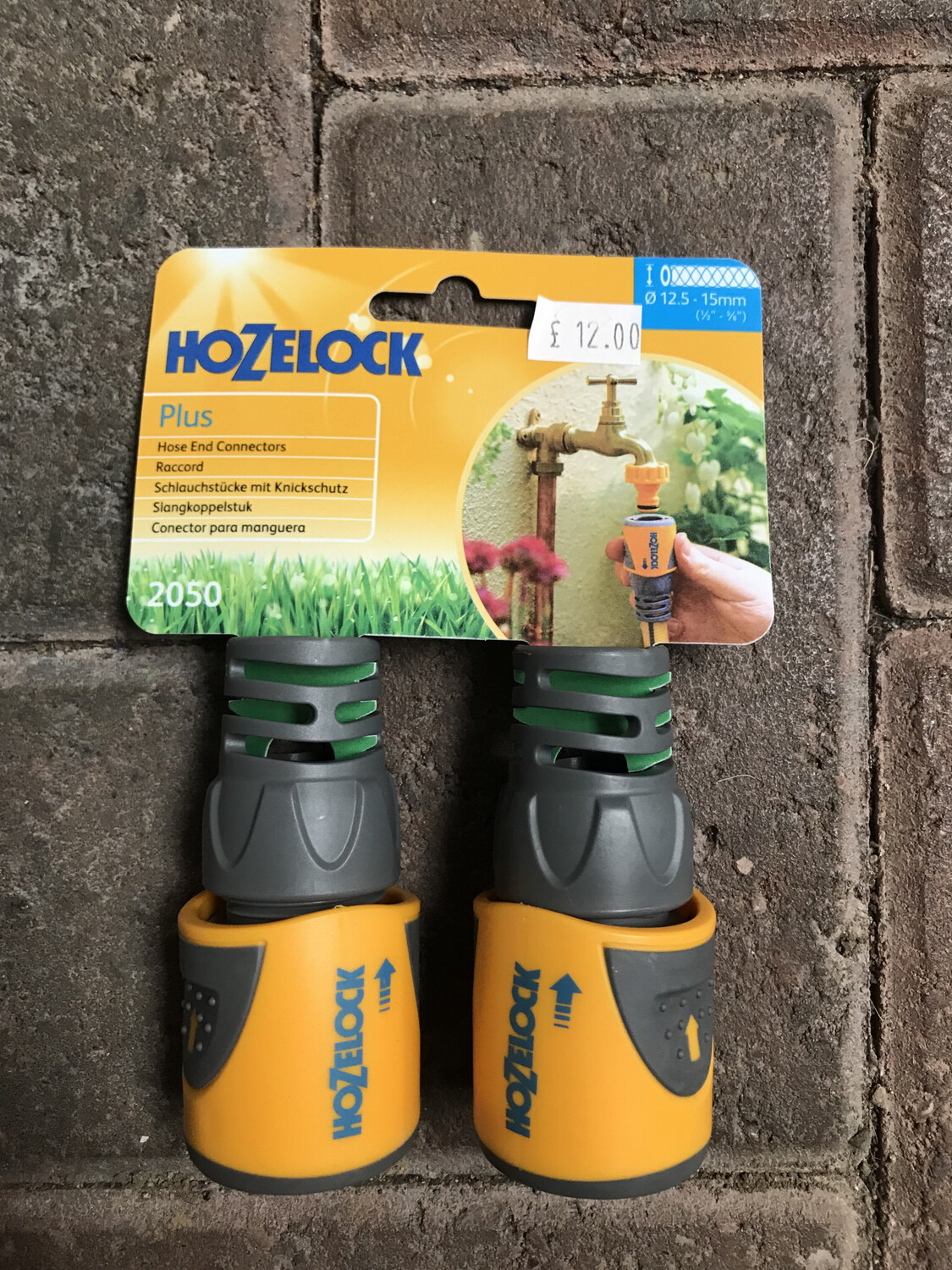 Hose End Connectors Twin Pack