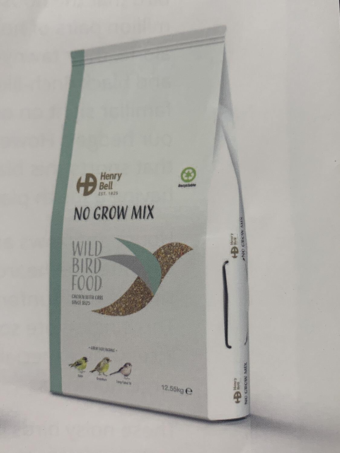 Henry Bell No Grow Mix 4kg Wild Bird Food