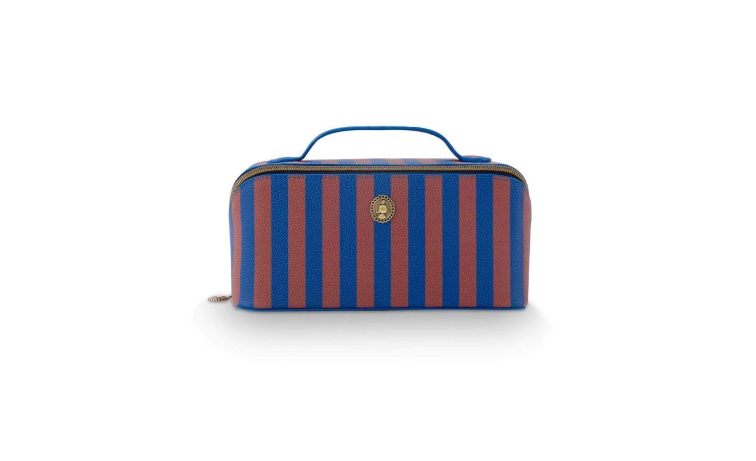 Cyrille Cosmetic Bag Red Stripe Blue