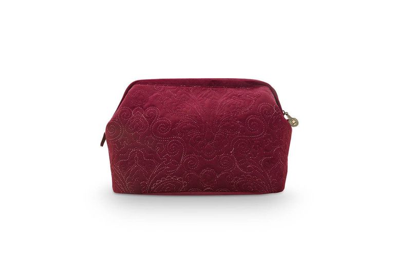 Cooper Cosmetic Purse Velvet Red