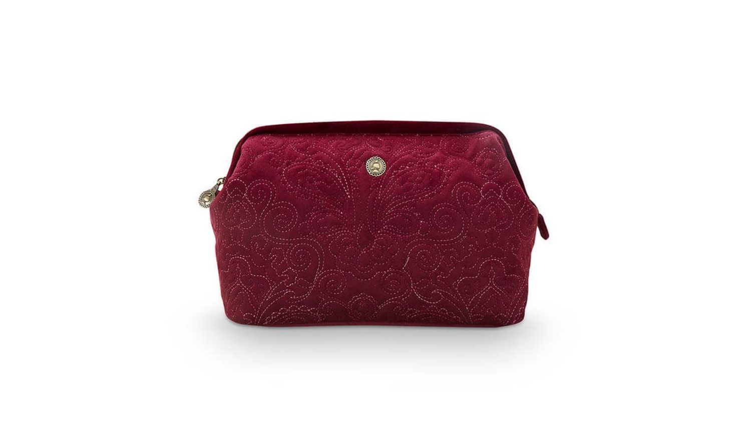 Cooper Cosmetic Purse Velvet Red