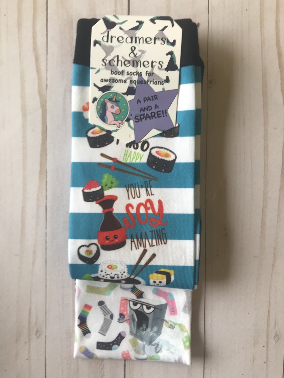 California Roll Boot Socks