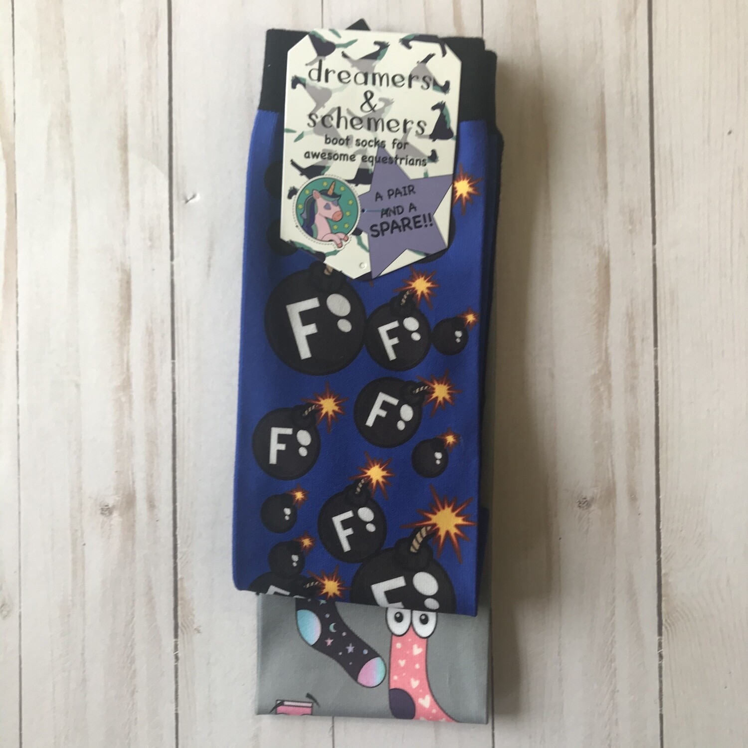 F Bomb Boot Socks