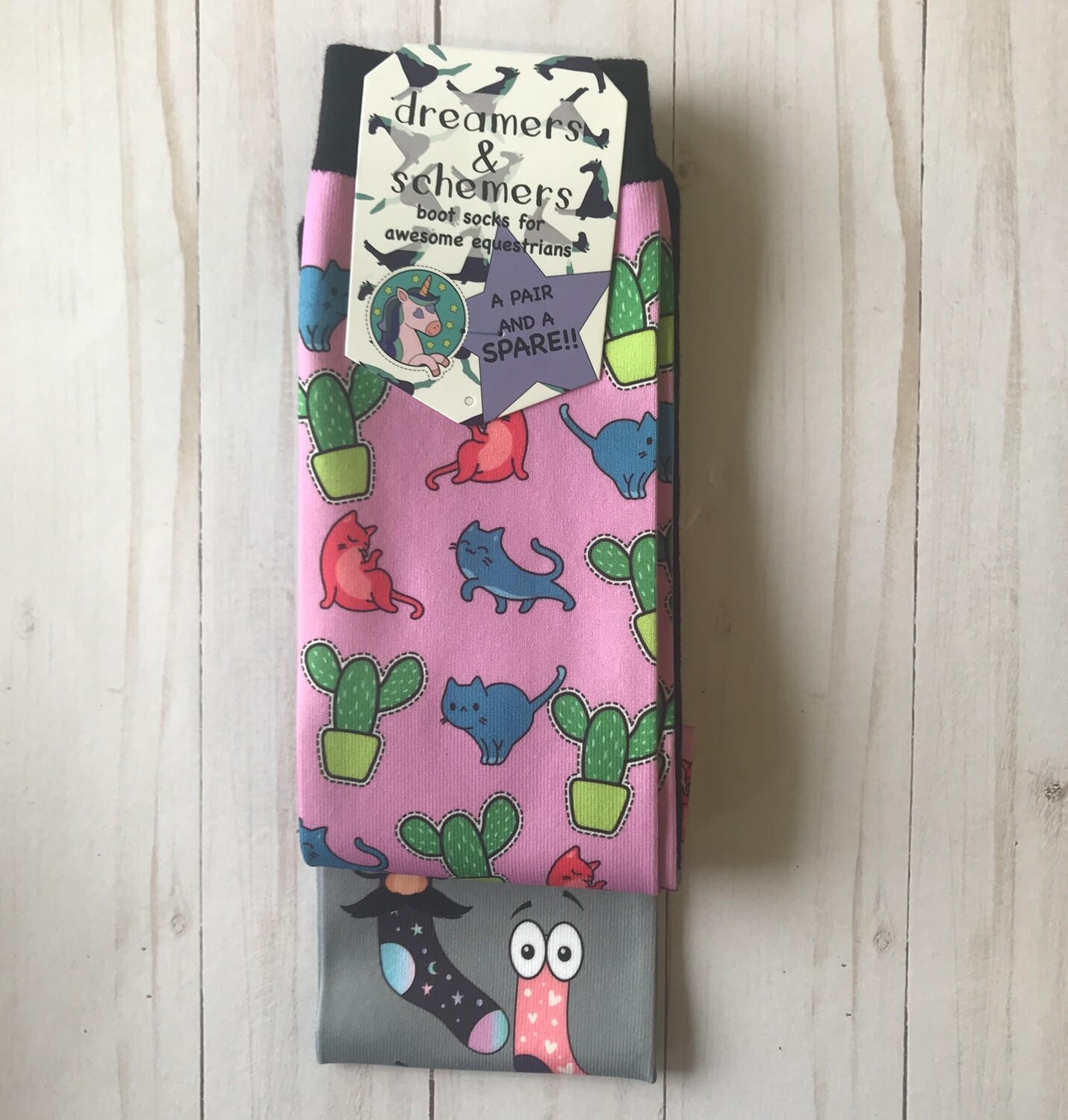 Cactus Boot Socks