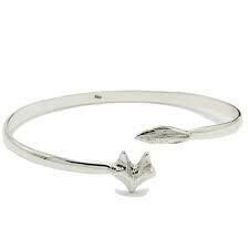 Caracol Fox and Tail Sterling Bracelet