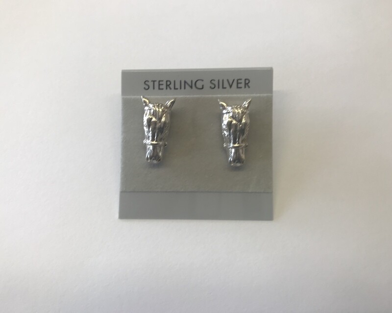 Caracol Horse Head Earrings