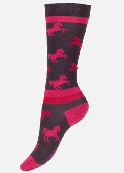 Horze Kids Jacquard Knit Riding Socks