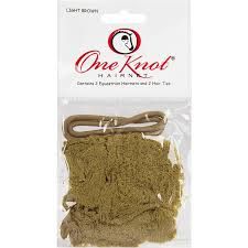 One Knot Hair Net Light Brown
