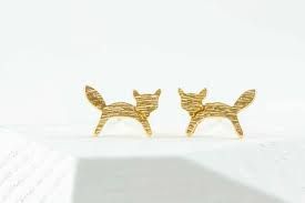 Mare Modern Goods Earrings Fox Gold