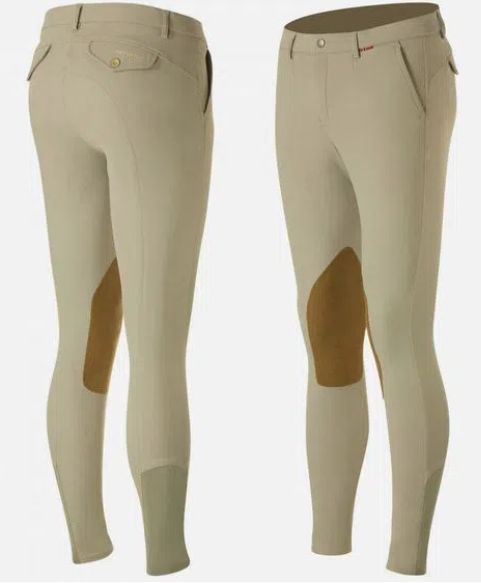 B Vertigo Men&#39;s Sander Hunter Knee Patch Breeches