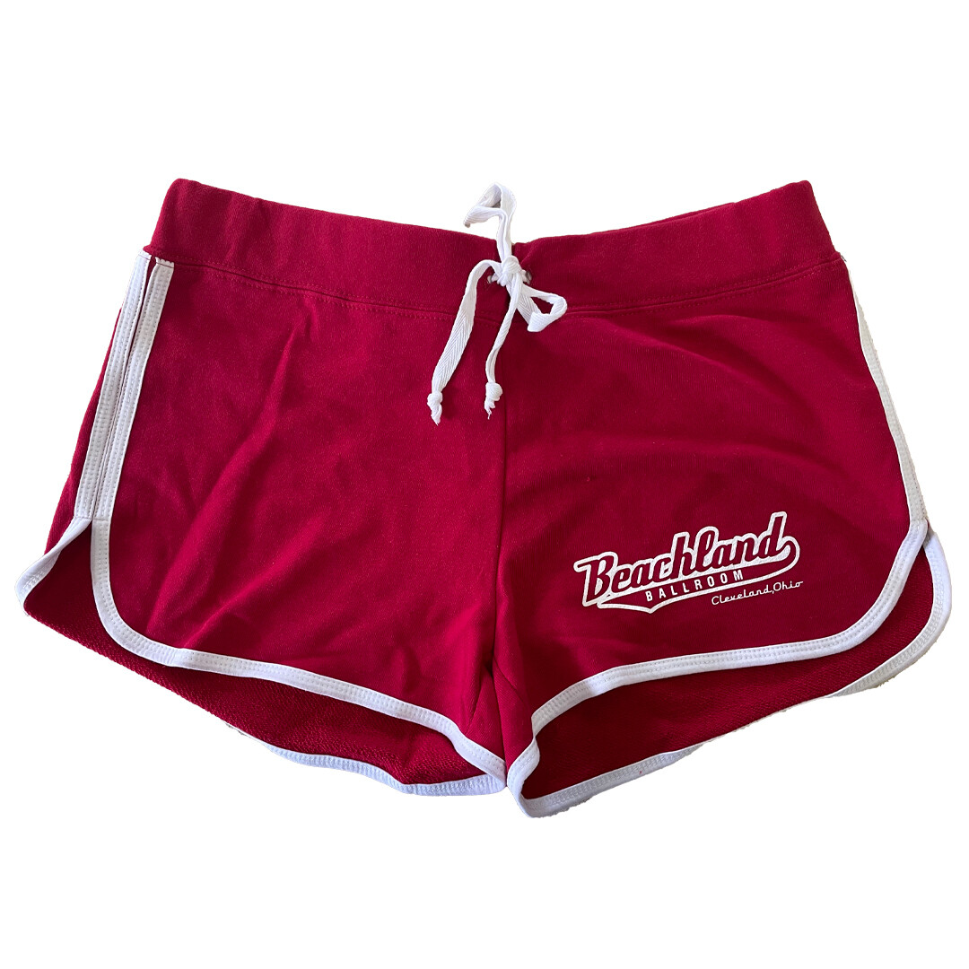 Beachland Baseball Logo Women's Shorts, Size: Small