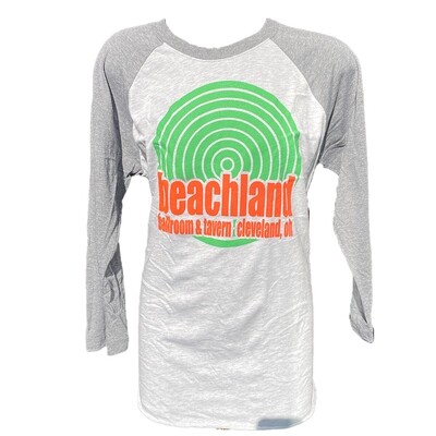 Beachland Vintage "Recordland" 3/4 Sleeve Tee