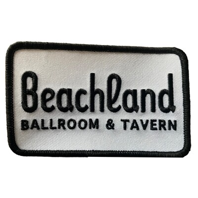 Beachland Script Logo Patch