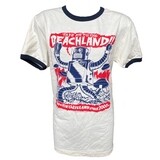 Red, White, and Beachland Robot Tee Shirt