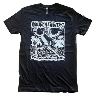 Black &amp; White Robot Tee