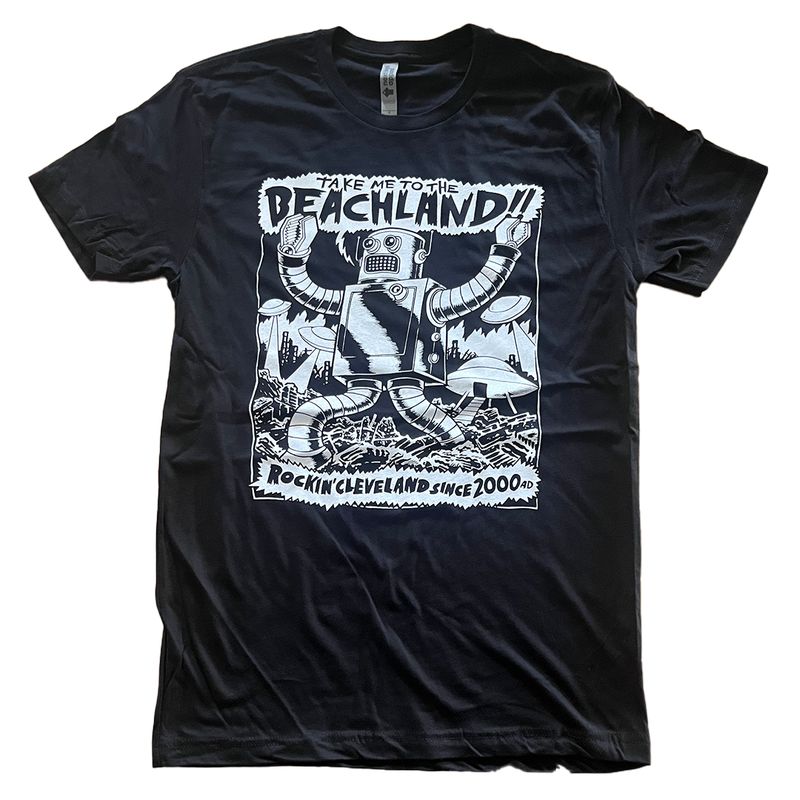 Black &amp; White Robot Tee