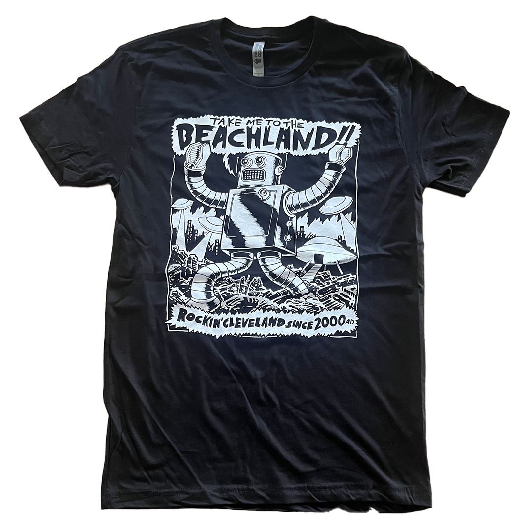 Black &amp; White Robot Tee