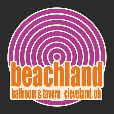 Beachland Recordland Sticker