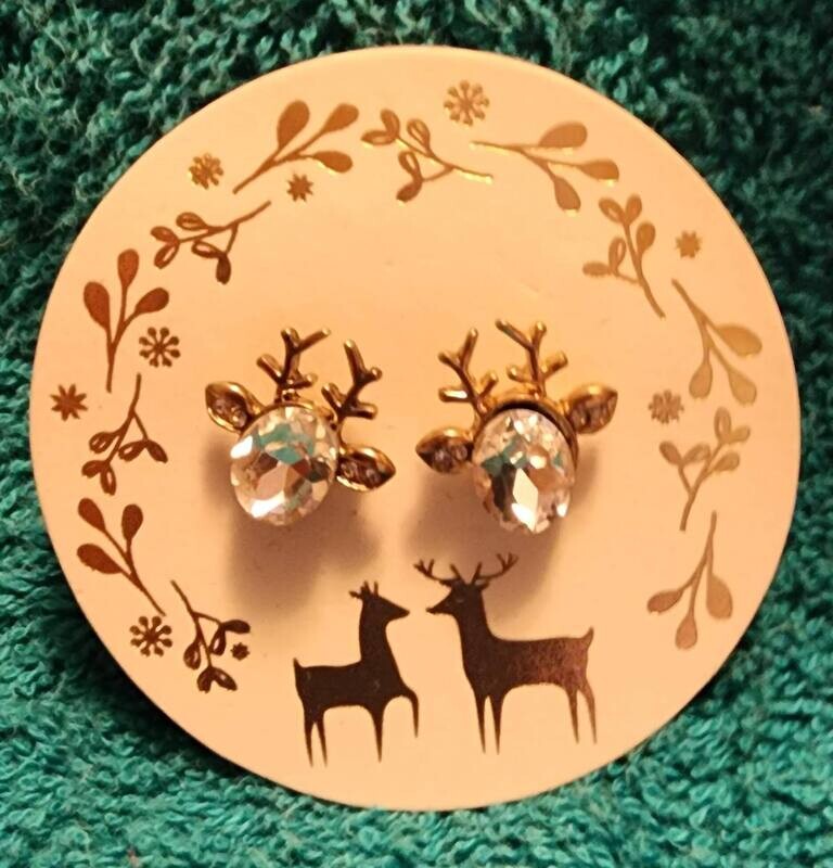 Christmas Reindeer Earrings