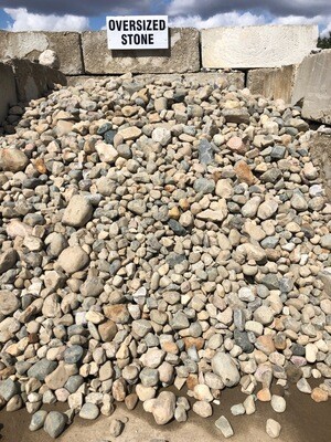 Over-sized Rocks (per yard)