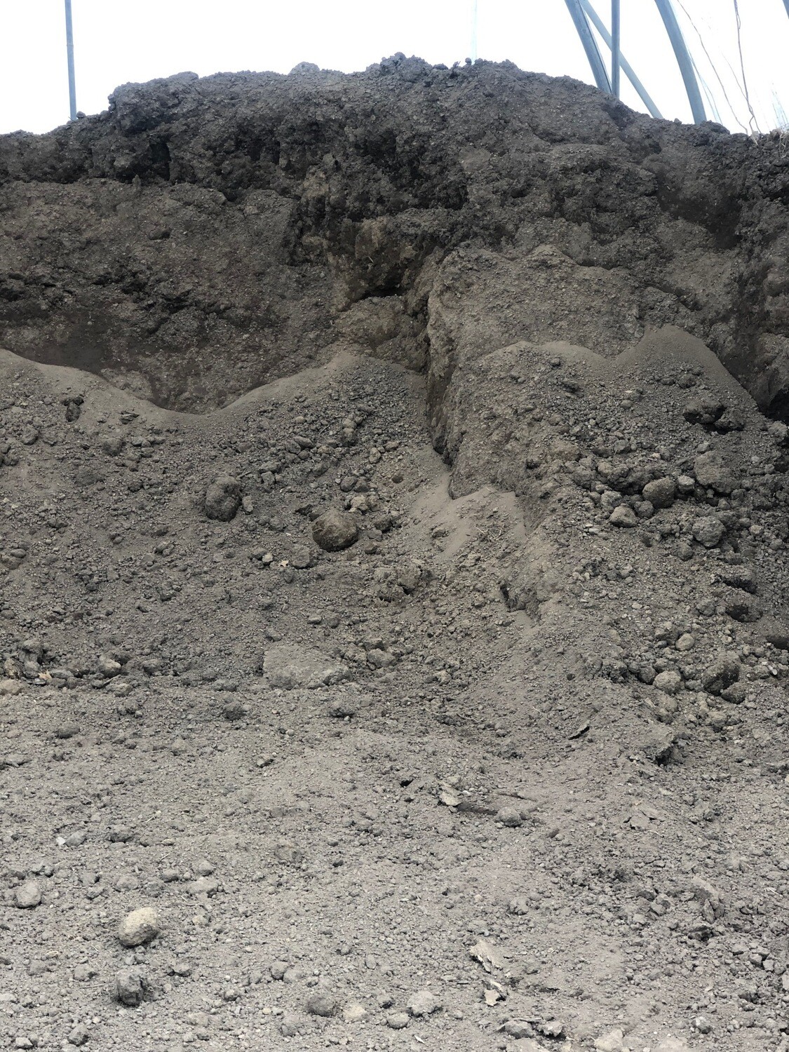 BULK MATERIALS: Dry Topsoil, Screened 1CY