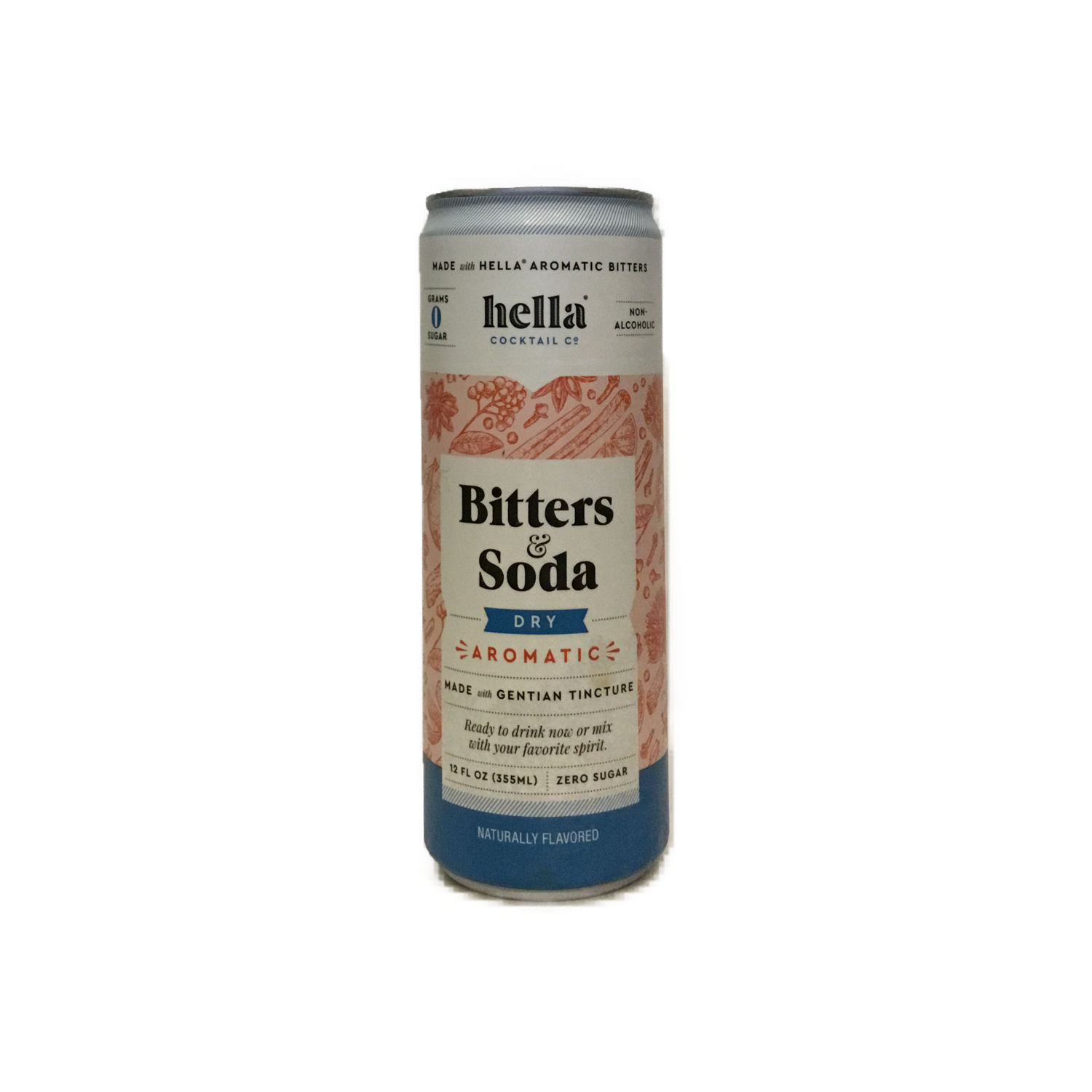 Hella Bitters and Soda Dry CAN 12oz