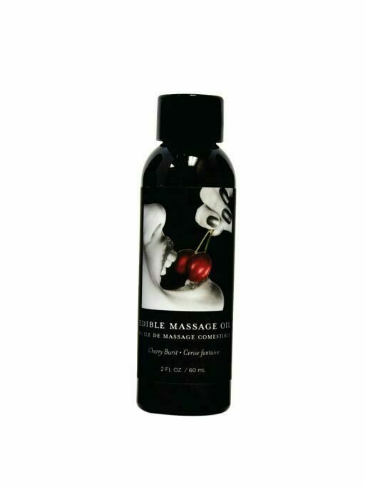 EDIBLE MASSAGE OIL CHERRY 2OZ