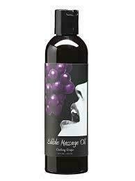EDIBLE MASSAGE OIL GRAPE 2OZ