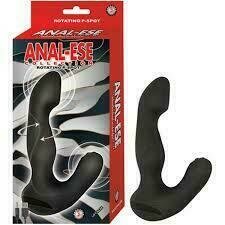 ANAL ESE COLLECTION ROTATING P SPOT VIBE BLK