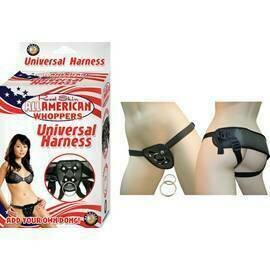 ALL AMERICAN WHOPPER UNIVERSAL HARNESS BLK