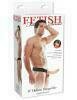 FF 8" HOLLOW STRAP ON FLESH