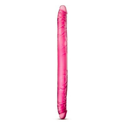 B YOURS 16" DOUBLE DILDO PINK