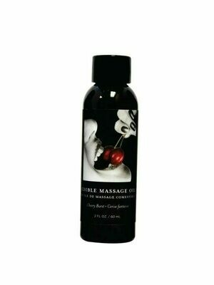 EDIBLE MASSAGE OIL CHERRY 2OZ