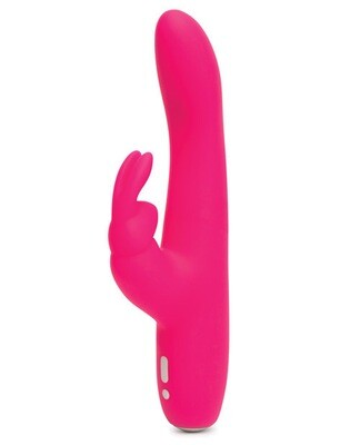 HAPPY RABBIT SLIMLINE G SPOT VIBE RECHARGEABLE VIBE PINK