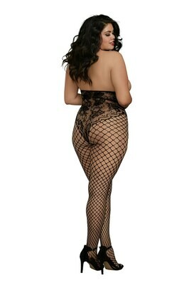 0268X OPEN CUP BODYSTOCKING Q