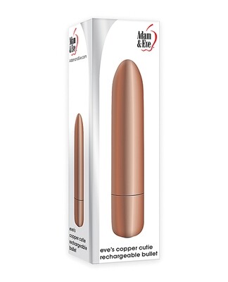 ADAM AND EVE'S COPPER CUTIE RECHARGEABLE BULLET