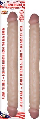 ALL AMERICAN DOUBLE DONG FLESH 18IN
