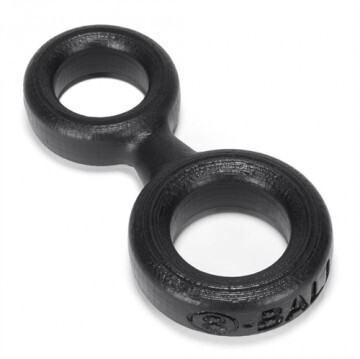 8 BALL COCK RING WITH ATTACHED BALL RING